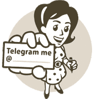 telegram messenger illustration