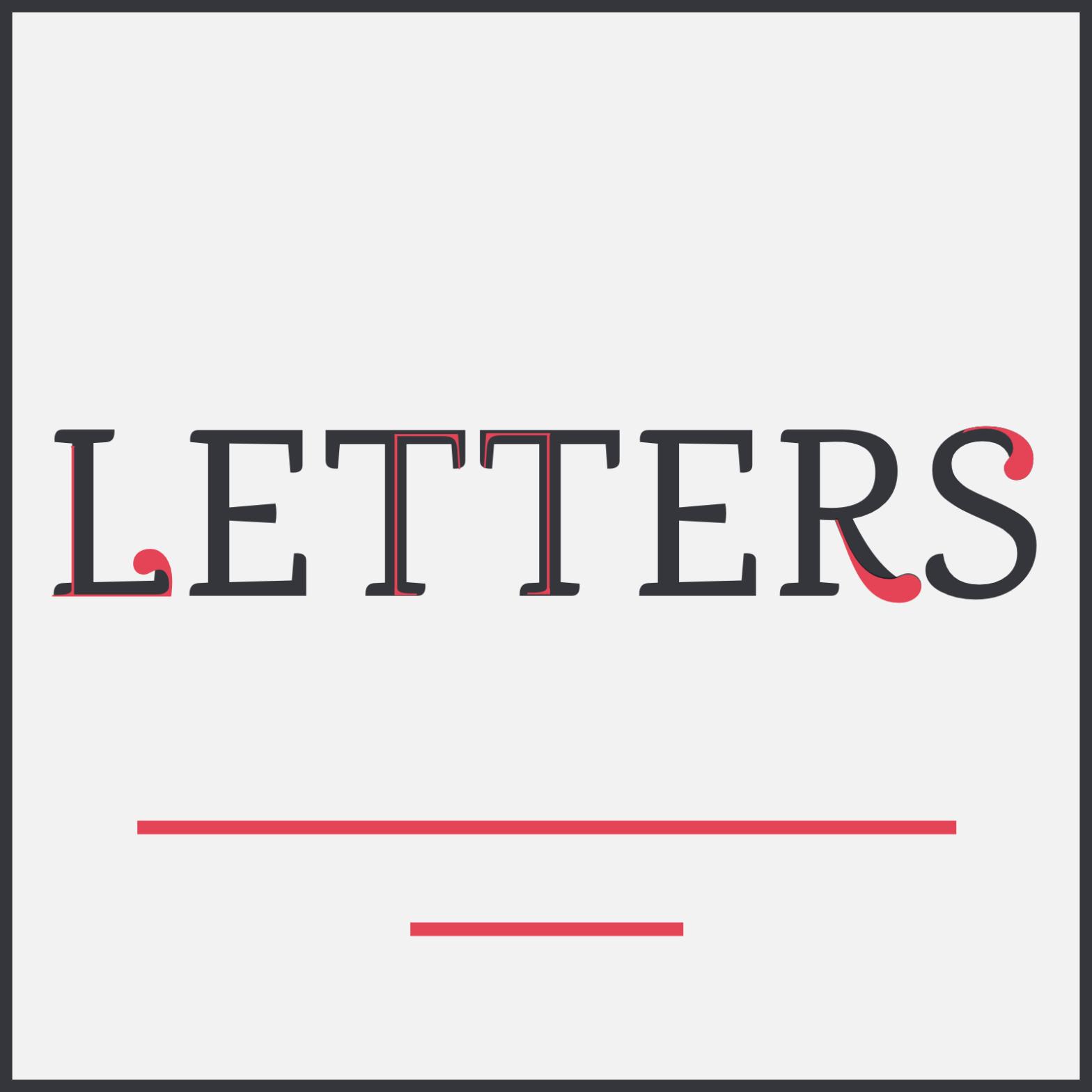 letters cover